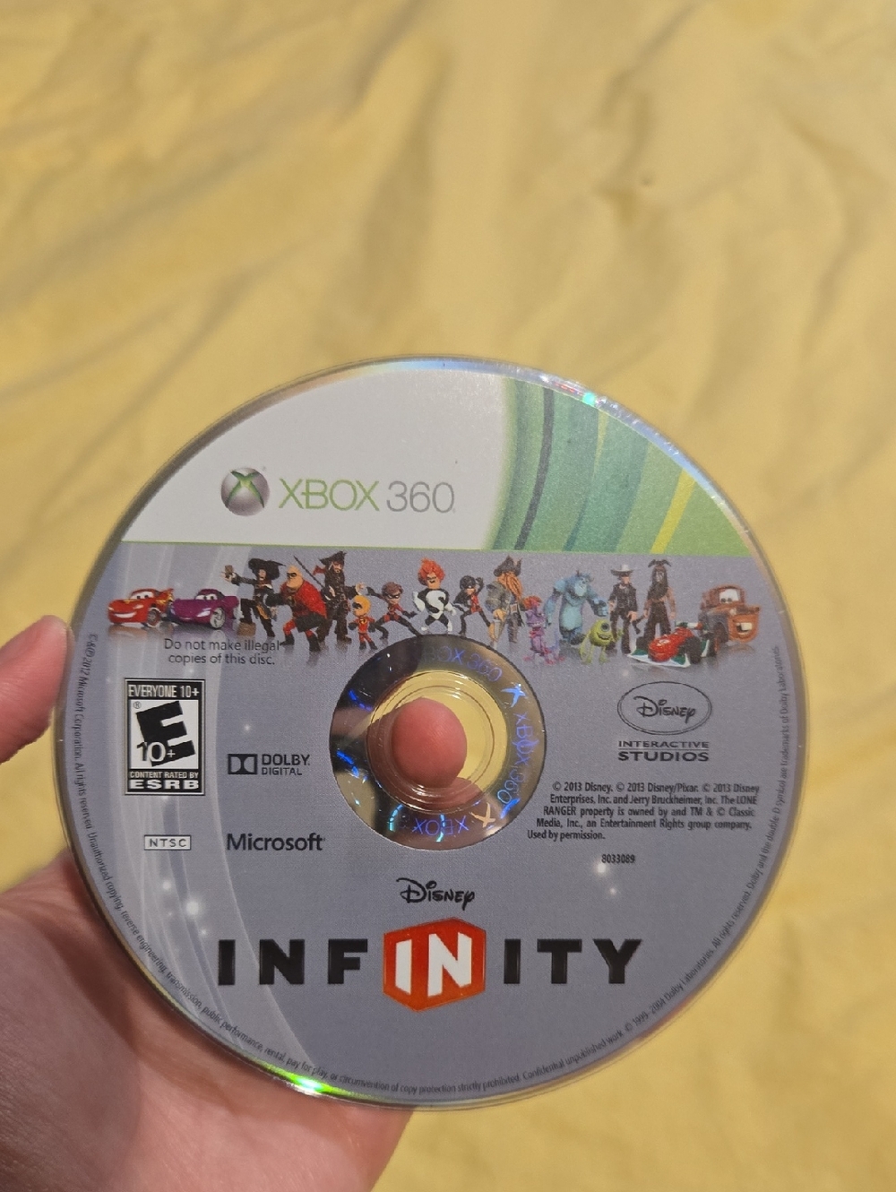 Xbox 360 Disneh Infinity Game